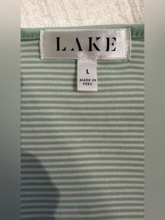 🩷 LAKE Pima Long Sleeve Nightgown in Parisian Green 🩷 - Picture 3 of 4